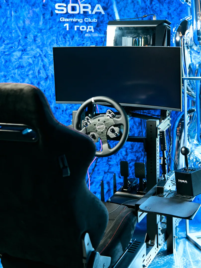 Автосимулятор для гонок в Краснодаре — Direct Drive, 180Гц монитор