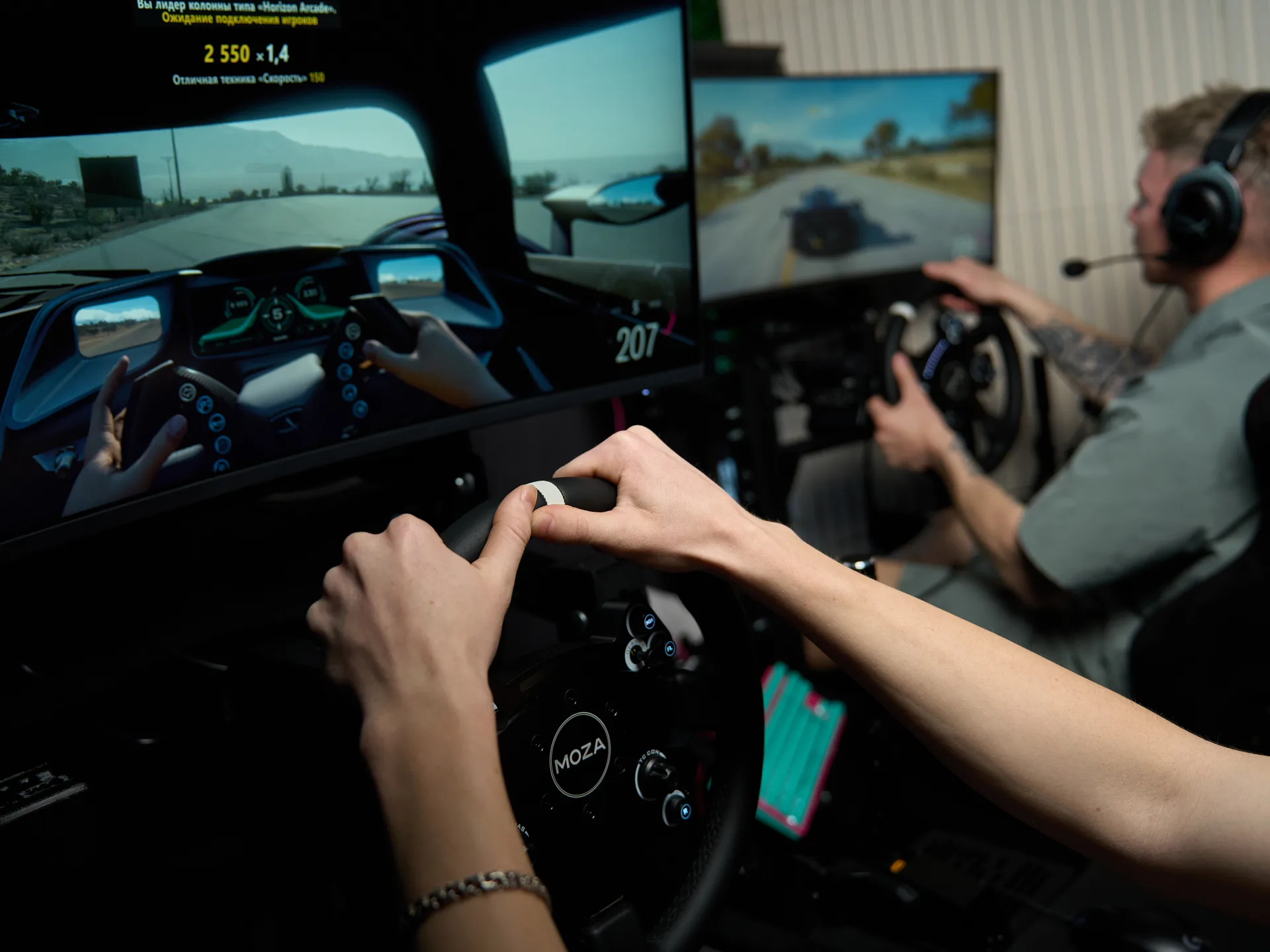 Зал автосимуляторов Sora Racing — симрейсинг в Краснодаре 24/7